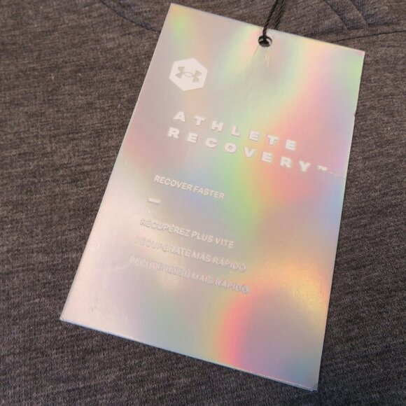 Under Armour Maryland Celliant Hoodie Terps Womens Small New Recovery NWT Gray - Picture 3 of 8